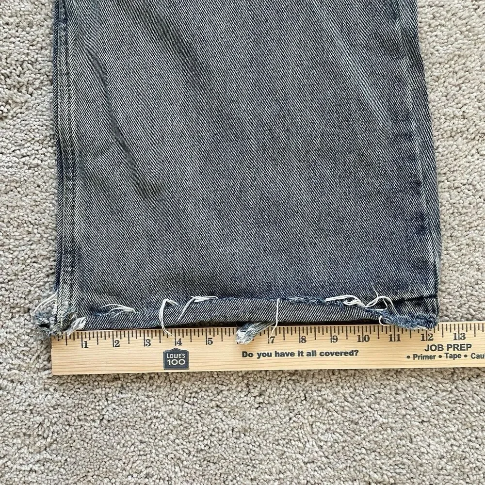 BDG Slacker Fit Wide Leg Relaxed Denim Jeans Mens 36x32 Urban Outfitters Skater